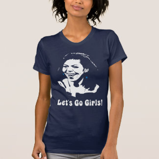 T-shirt Michelle Obama nous a laissés partir des filles !