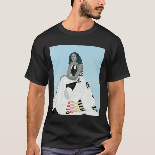 T-shirt Michelle Portrait Premium (Devant)