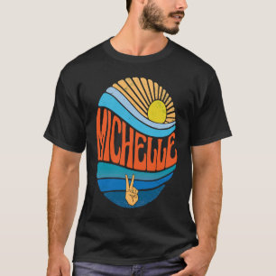 T-shirt Michelle Vintage Sunset Michelle Super Tie Dye