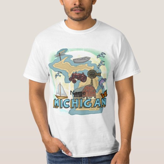 T-shirt Michigan (Devant)