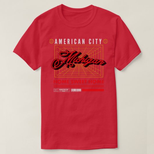 T-shirt michigan (Design devant)