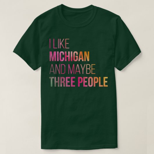 T-shirt Michigan16 (Design devant)