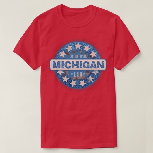 T-shirt Michigan 2 (Design devant)