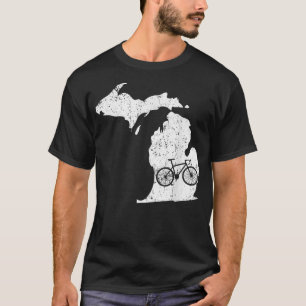 T-shirt Michigan Accueil State Bike Cycling & Triathlon Ca