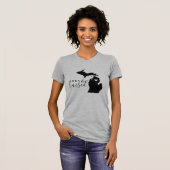 T-shirt Michigan Born and Raised State Tee (Devant entier)