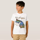 T-shirt Michigan État Wolverine Robin Apple (Devant entier)