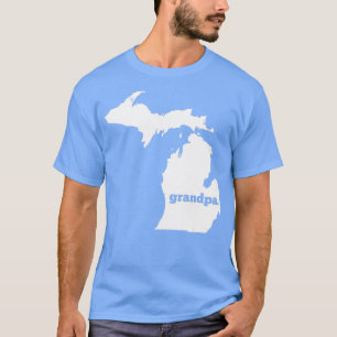 T-shirt Michigan Grandpa