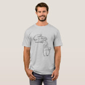 T-shirt Michigan Hands (Devant entier)