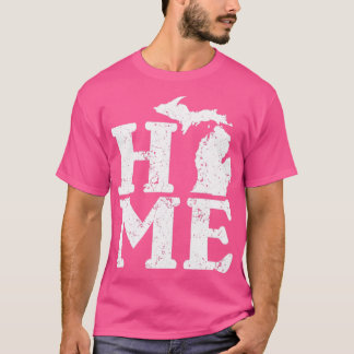 T-shirt Michigan Home
