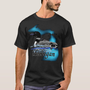 T-shirt Michigan Loon