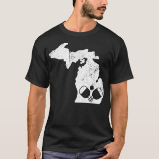 T-shirt Michigan Pickleball Pickleball 385
