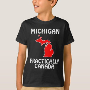 T-shirt Michigan - Pratiquement le Canada