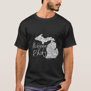 T-shirt Michigan - Rocks Petoskey Stone