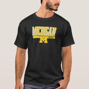 T-shirt Michigan Wolverines Shadow Navy Licence Officielle