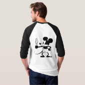 T-shirt Mickey - Looking in the Mirror (Plane Crazy, 1929) (Dos entier)
