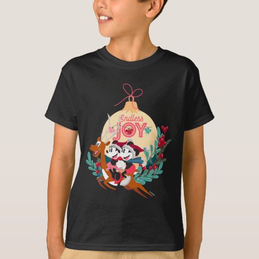 T-shirt Mickey Minnie Endless Joy (Devant)