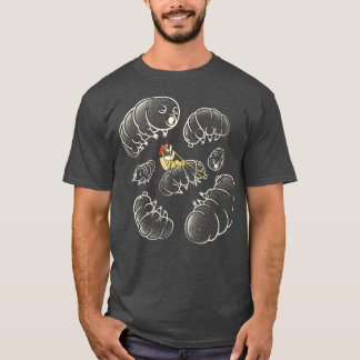 T-shirt Micro-cosmos de l'ours d'eau par Tobe Fonseca