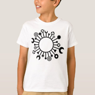 T-shirt micro-organisme - Noir