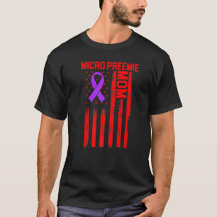 T-shirt Micro Preemie Nicu Nouvelle maman Naissance prémat