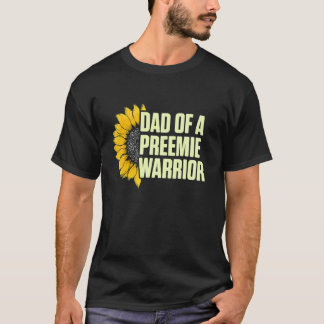 T-shirt Micro Prématuré NICU Nouveau Papa Tournesol Naissa