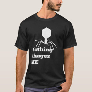 T-shirt Microbiologie Bactériophage T Chemise Aucune Phase