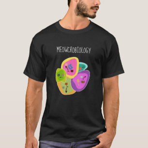 T-shirt Microbiologie féline Science Biologiste Bactérie C