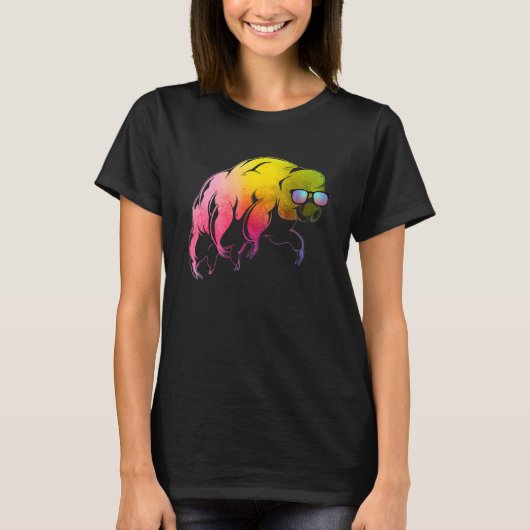 T-shirt Microbiologiste des micro-animaux de l'ours d'eau (Devant)