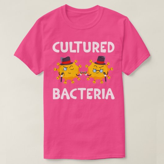 T-shirt Microbiologiste Microbiologie Biologie Enseignant (Design devant)