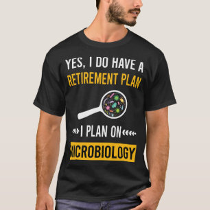T-shirt Microbiologiste Microbiologie Retraite
