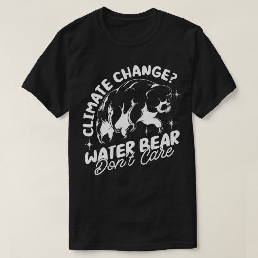 T-shirt Microbiologiste Science Tardigrade Ours d'eau Biol (Design devant)