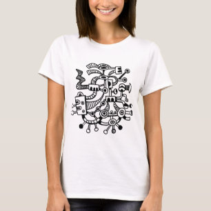 T-shirt Microcosme Macrocosme 02 - Noir