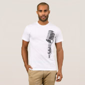 T-shirt microphone (Devant entier)