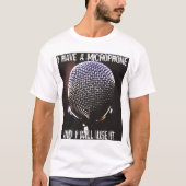 T-shirt Microphone (Devant)
