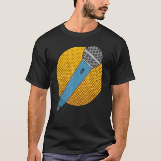 T-shirt Microphone (Devant)
