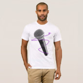T-shirt microphone (Devant entier)