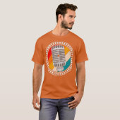 T-shirt Microphone Broadcasting Video Producer (Devant entier)