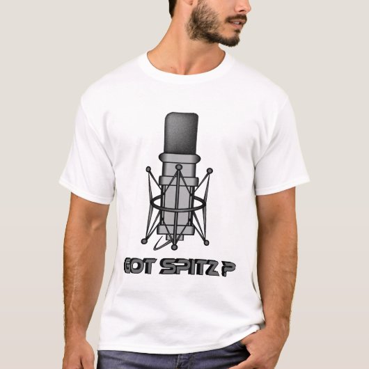 T-shirt Microphone de studio (Devant)