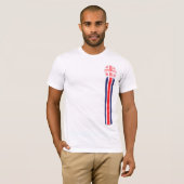 T-shirt Microphone du pavillon britannique (Devant entier)