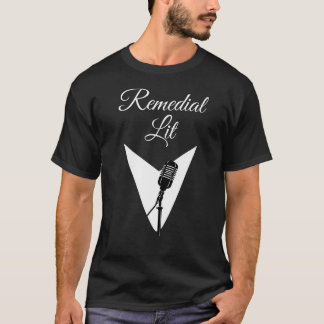 T-Shirt Microphone Littérature de Remise à Niveau