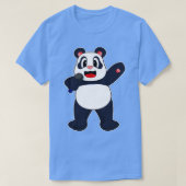 T-shirt Microphone Panda Singer (Design devant)