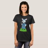 T-shirt Microphone Police du Lapin Flic (Devant entier)