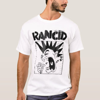 T-shirt Microphone Rancid Official Merchandise