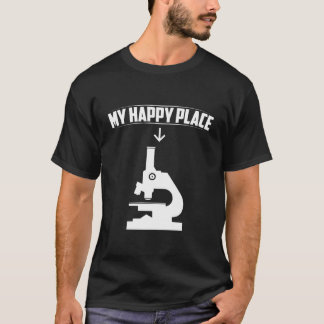 T-shirt Microscope biologique | Don d'un biologiste scient