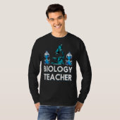 T-shirt Microscope Biologiste Science Laboratoire de biolo (Devant entier)
