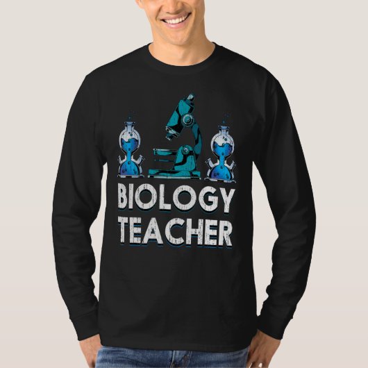 T-shirt Microscope Biologiste Science Laboratoire de biolo (Devant)