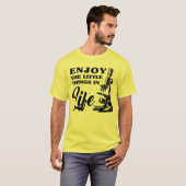 T-shirt Microscope drôle, Microbiologistes Biologie Nerd (Devant entier)