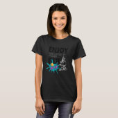 T-SHIRT MICROSCOPE DRÔLE, MICROBIOLOGISTES BIOLOGIE NERD S (Devant entier)