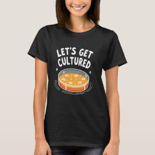 T-shirt Microscope Enthousiaste Laboratoire Technicien Res