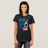 T-shirt microscope microbiologiste biologie science nerd l (Devant entier)