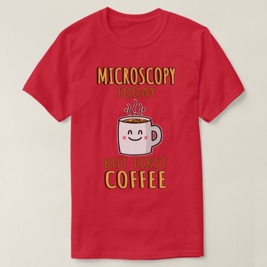 T-shirt Microscopie mignonne (Design devant)
